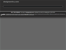 Tablet Screenshot of designsentry.com